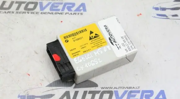 BMW 5 E60 E61 Central console control unit 9169521