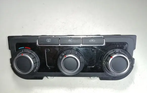 Volkswagen Golf VI Climate control unit 3C8907336AB
