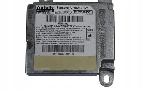 Fiat Qubo Airbag control unit/module 611134500B