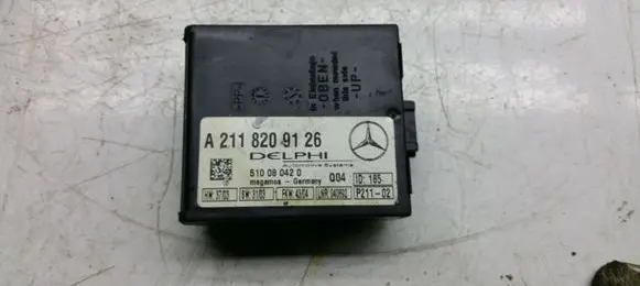Mercedes-Benz C W203 Alarm control unit/module A2118209126