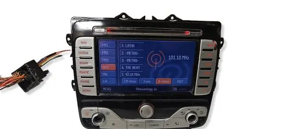 Ford Galaxy Radio/CD/DVD/GPS head unit 7S7T18K931BJ 7612300533 HSRNS