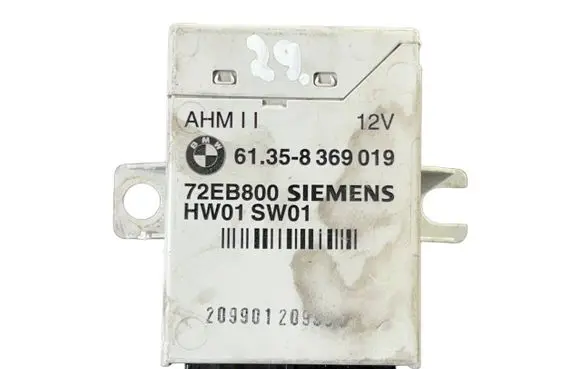 BMW 3 E46 Tow bar trailer control unit/module 8369019 61358369019