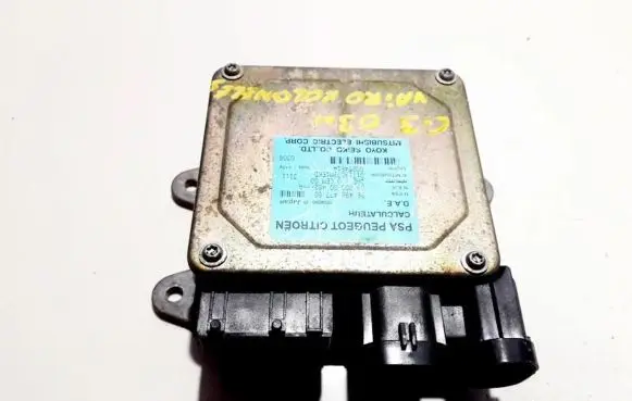 Citroen C3 Power steering control unit/module 9649847780 6900000482