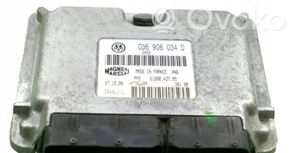Volkswagen Polo Engine control unit/module 036906034D 6160043709