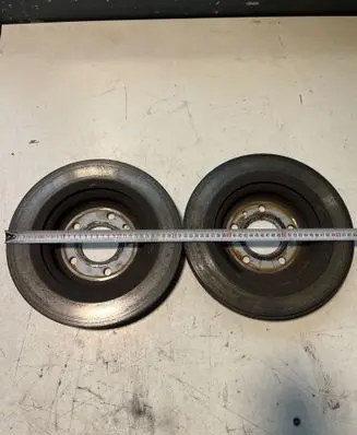 Opel Zafira C Rear brake disc