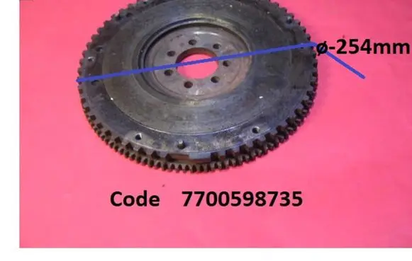 Renault 21 Flywheel 7700598735