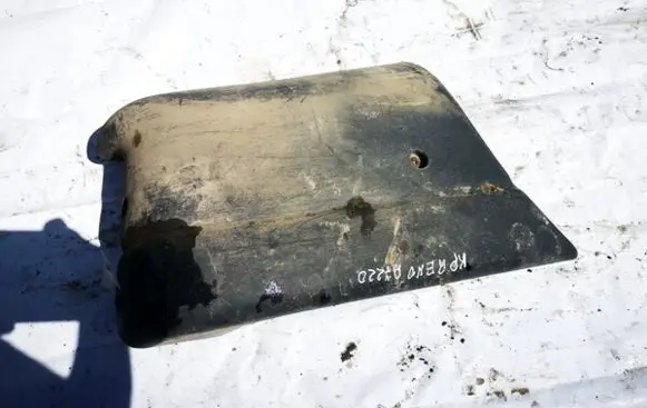 Rear bumper corner part panel trim