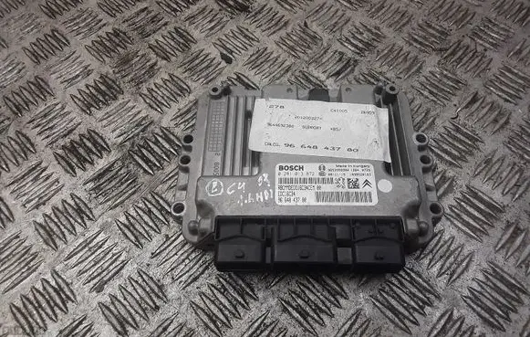 Citroen C4 I Engine control unit/module 9664843780 0281013872