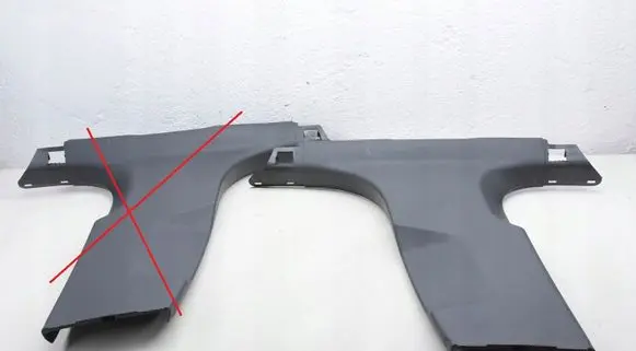 Audi A4 S4 B9 (B) pillar trim (bottom) 8W0867240A