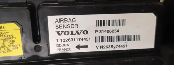 Volvo V40 Airbag control unit/module p31406254