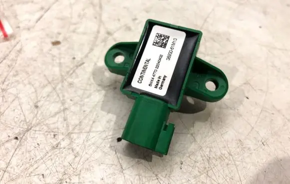 Airbag deployment crash/impact sensor