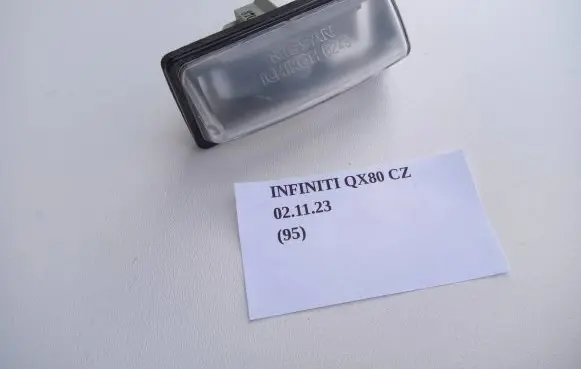 Infiniti QX80 Number plate light 265109Y00A