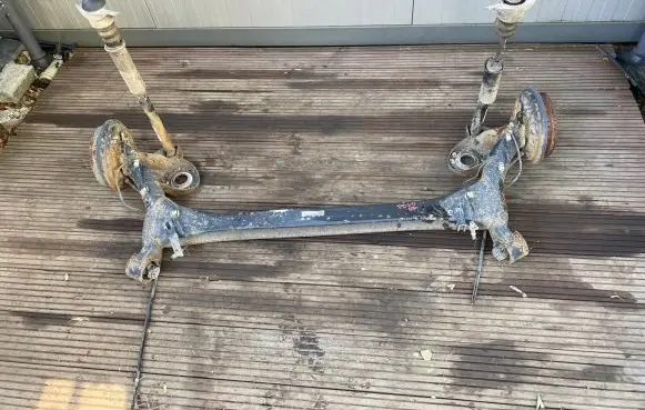 Rear axle beam