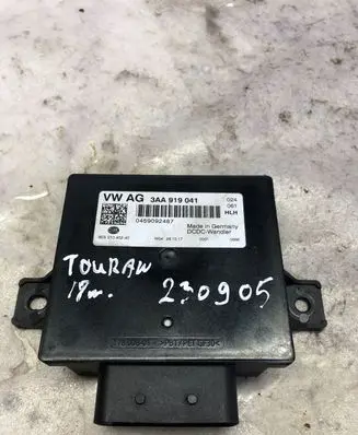Volkswagen Touran III Voltage converter/converter module 3aa919041