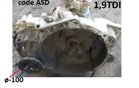 Seat Ibiza I (021A) Manual 5 speed gearbox ASD