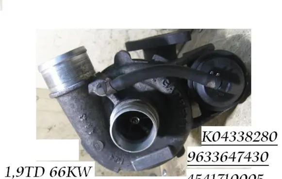 Citroen Xsara Turbo 9633647430 K04338280