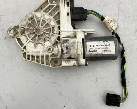 Audi A6 S6 C6 4F Front door window regulator motor 4F0959801D