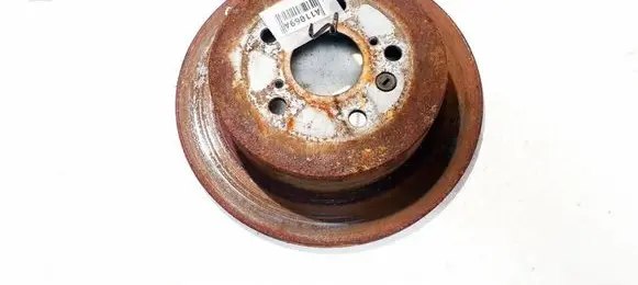 Toyota Previa (XR30, XR40) II Rear brake disc neventiliuojamas