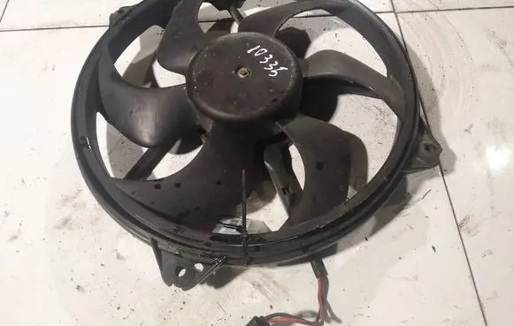 Citroen C4 Grand Picasso Radiator cooling fan shroud 