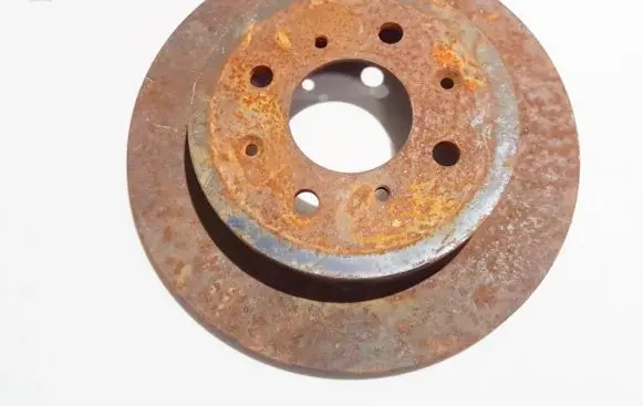 Honda Jazz Rear brake disc neventiliuojamas 13d27b
