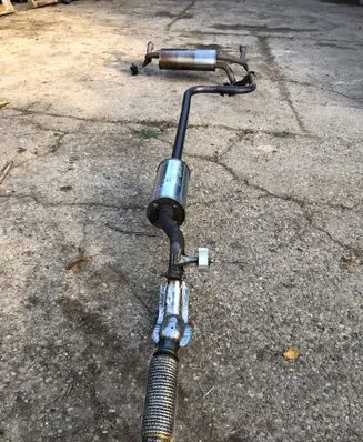 Citroen C4 III e-C4 Muffler/silencer Psa4486