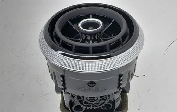 Dashboard side air vent grill/cover trim
