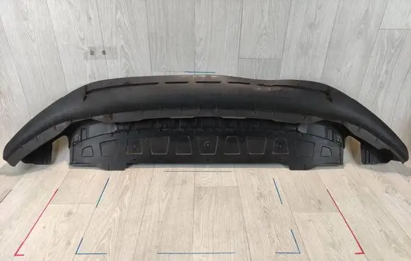 Volkswagen PASSAT B9 Front bumper skid plate/under tray 3J0807611