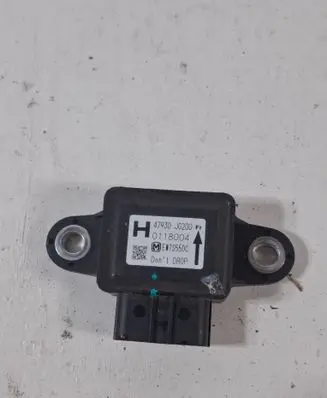 ESP acceleration yaw rate sensor