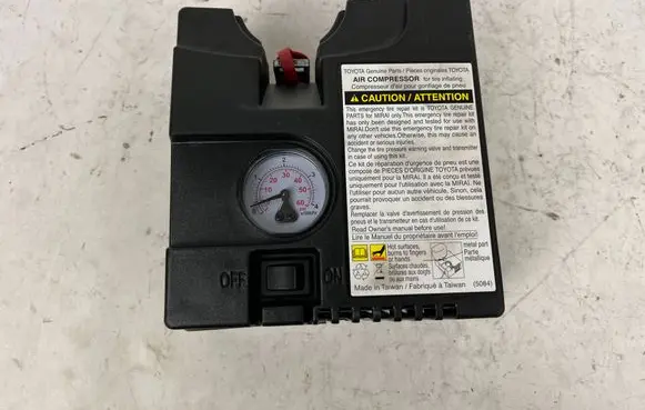 Toyota Mirai Tire air pump compressor 