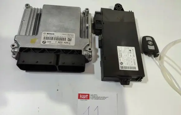 BMW 3 E90 E91 Engine ECU kit and lock set 7823420