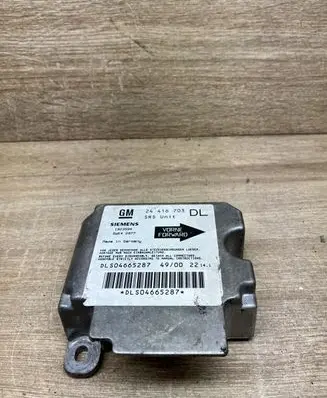 Opel Astra G Airbag control unit/module 24416703 5WK42977