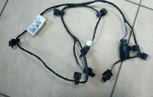 Skoda Fabia Mk3 (NJ) Parking sensor (PDC) wiring loom 6V6971065A