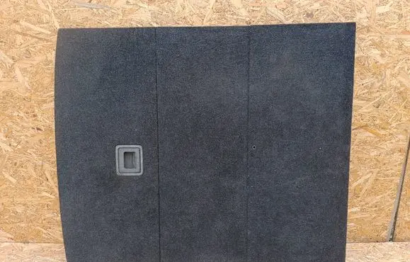 Volkswagen PASSAT B7 Trunk/boot floor carpet liner 3C9863463