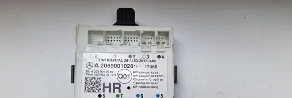 Mercedes-Benz C W205 Door control unit/module A2059001028