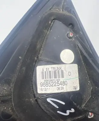 Citroen C3 Tailgate rear/tail lights 9685225480
