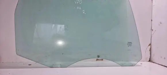 Volvo V70 Rear door window glass 43R001105 E000186 DOT57M20AS2