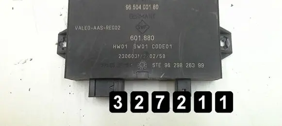 Peugeot 607 Engine control unit/module 9650400180