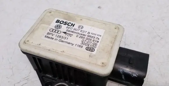 Audi A6 S6 C6 4F ESP acceleration yaw rate sensor 8E0907637B 0265005618