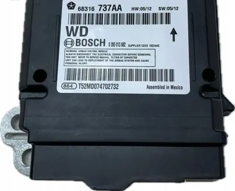 Dodge Durango III Airbag control unit/module 68316737AA