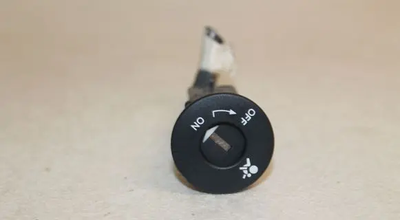 Passenger airbag on/off switch
