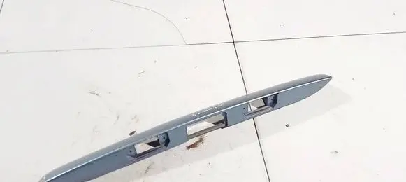 Trunk door license plate light bar