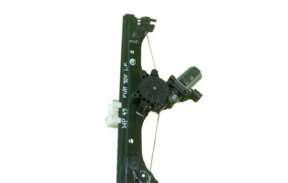 Fiat 500 Front door window regulator with motor 51824040