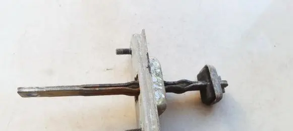 Mazda 626 Front door check strap stopper 