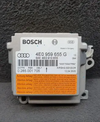 Audi A8 S8 D3 4E Airbag control unit/module 4E0959655G 4E0910655 0285001705