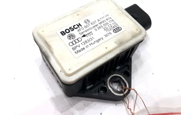 Seat Exeo (3R) ESP acceleration yaw rate sensor 4F0907637A