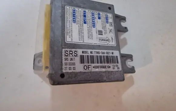 Honda CR-V Airbag control unit/module 77960SAAG921