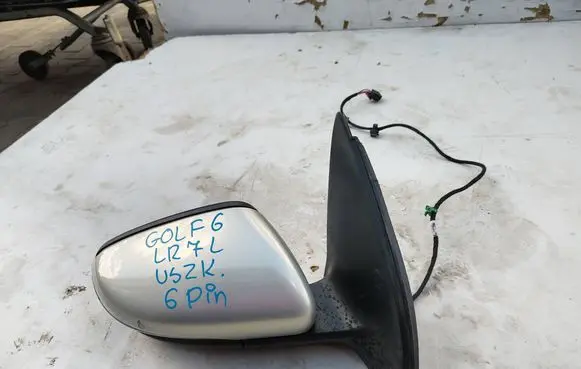 Volkswagen Golf VI Front door electric wing mirror 5K0857602CB