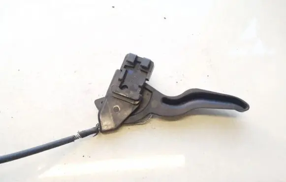Opel Meriva A Engine bonnet (hood) release handle 13128233