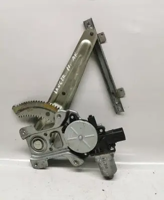 Mitsubishi Lancer X Rear door window regulator with motor