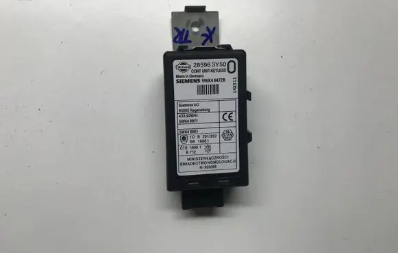 Nissan X-Trail T30 Door central lock control unit/module 28596-3Y50